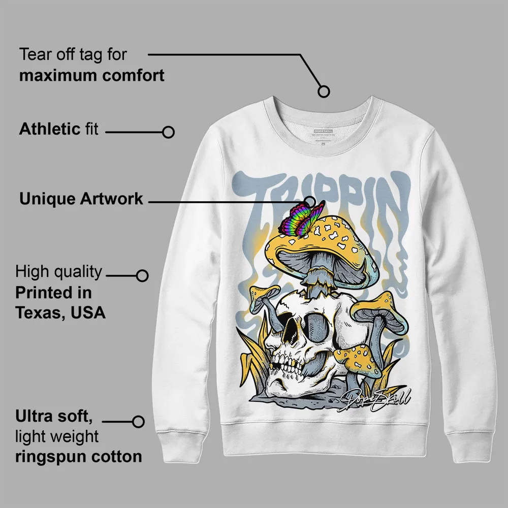 Blue Grey 13s DopeSkill Sweatshirt Trippin Graphic sold by DopeSkill product image thumbnail 3
