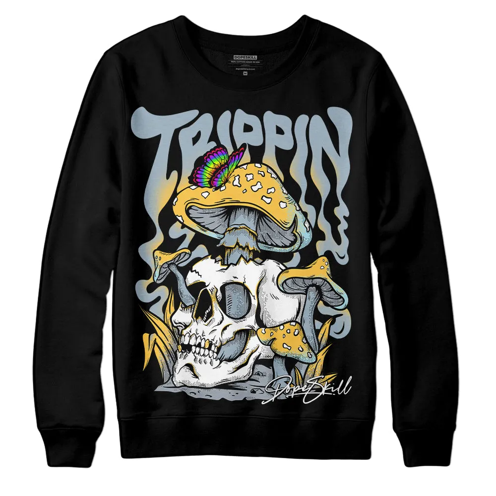 Blue Grey 13s DopeSkill Sweatshirt Trippin Graphic sold by DopeSkill product image thumbnail 2
