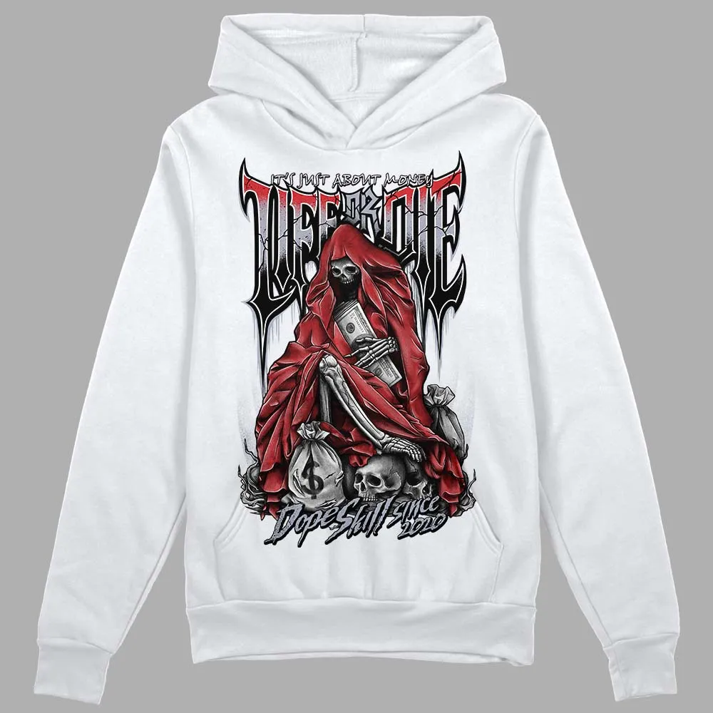 Bred Reimagined 4s DopeSkill Hoodie Sweatshirt Life or Die Graphic sold by DopeSkill product image thumbnail 2