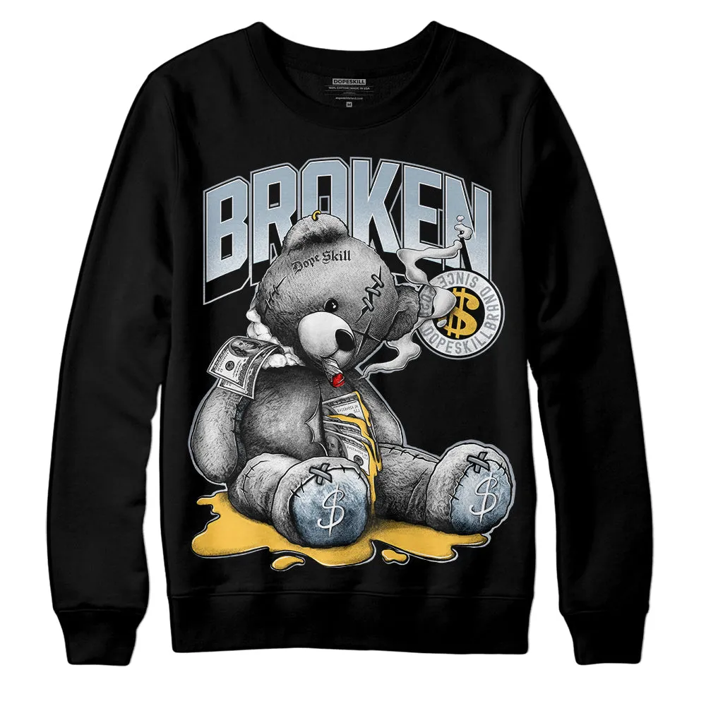 Blue Grey 13s DopeSkill Sweatshirt Sick Bear Graphic sold by DopeSkill product image thumbnail 2