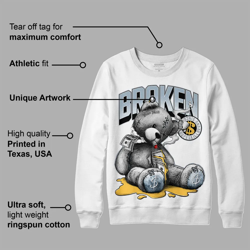 Blue Grey 13s DopeSkill Sweatshirt Sick Bear Graphic sold by DopeSkill product image thumbnail 3