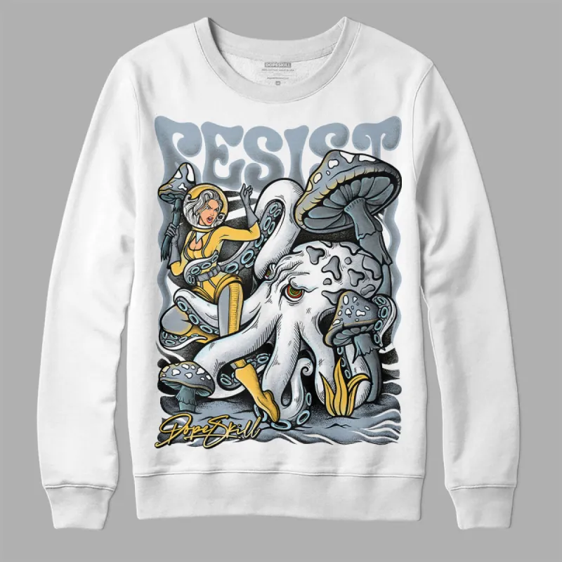 Blue Grey 13s DopeSkill Sweatshirt Resist Graphic sold by DopeSkill