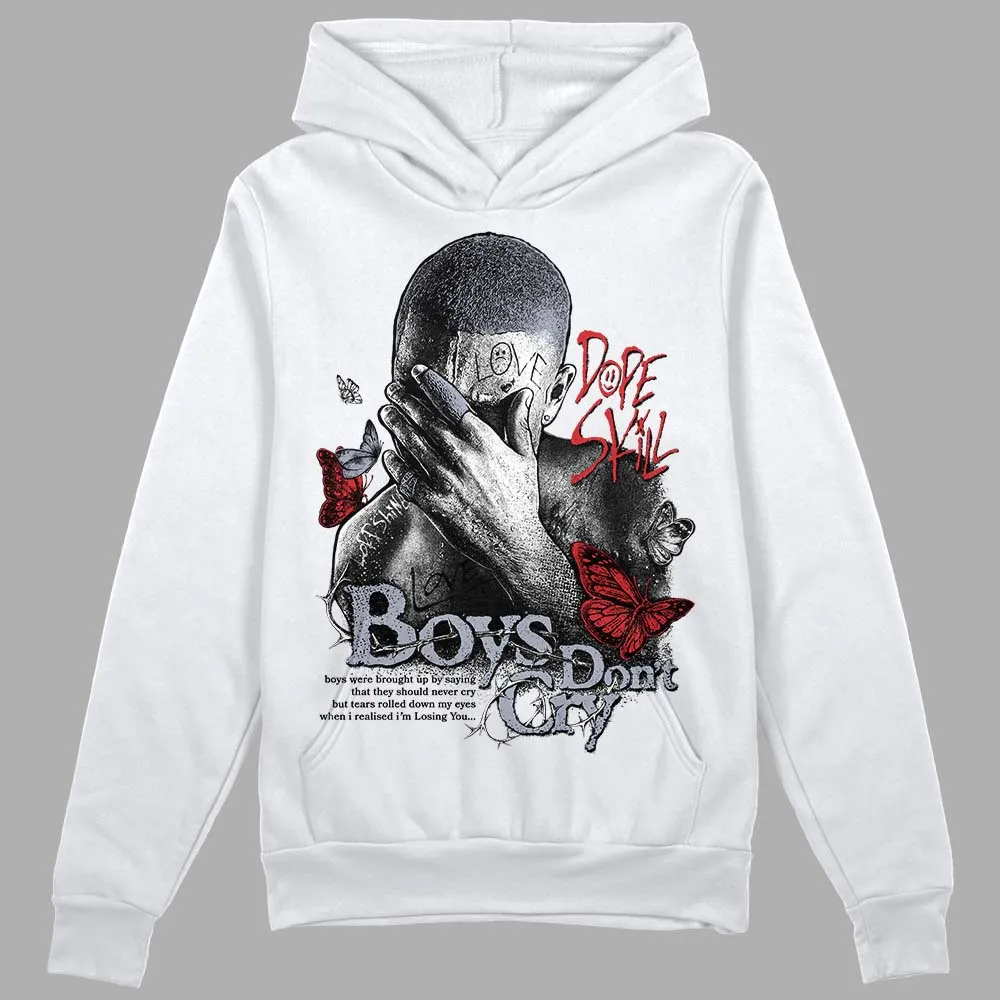 Bred Reimagined 4s DopeSkill Hoodie Sweatshirt Boys Don't Cry Graphic sold by DopeSkill product image thumbnail 2