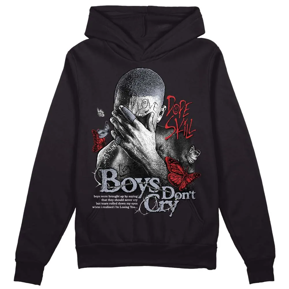 Bred Reimagined 4s DopeSkill Hoodie Sweatshirt Boys Don't Cry Graphic sold by DopeSkill