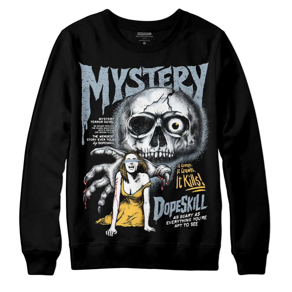 Blue Grey 13s DopeSkill Sweatshirt Mystery Ghostly Grasp Graphic sold by DopeSkill product image thumbnail 2