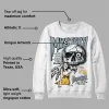Blue Grey 13s DopeSkill Sweatshirt Mystery Ghostly Grasp Graphic sold by DopeSkill