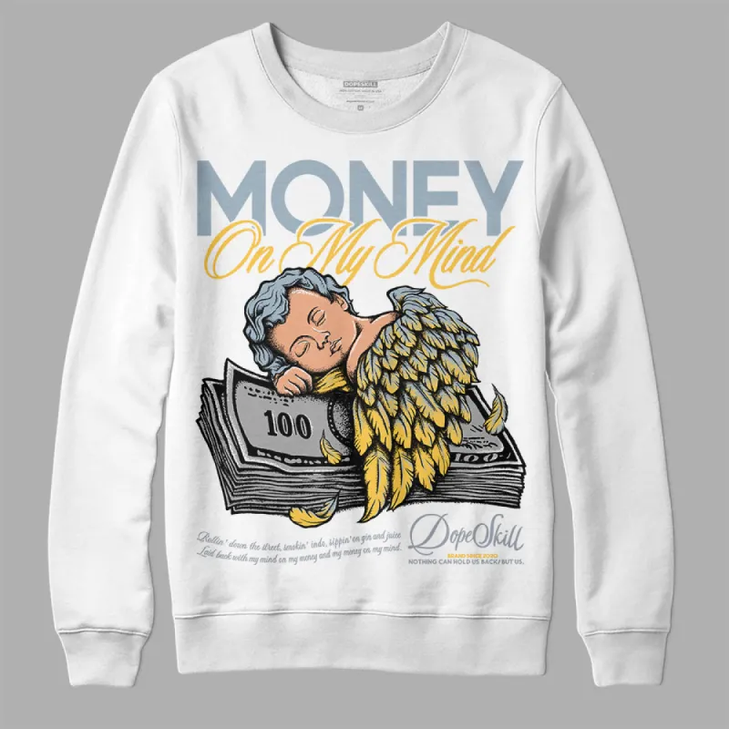 Blue Grey 13s DopeSkill Sweatshirt MOMM Graphic sold by DopeSkill