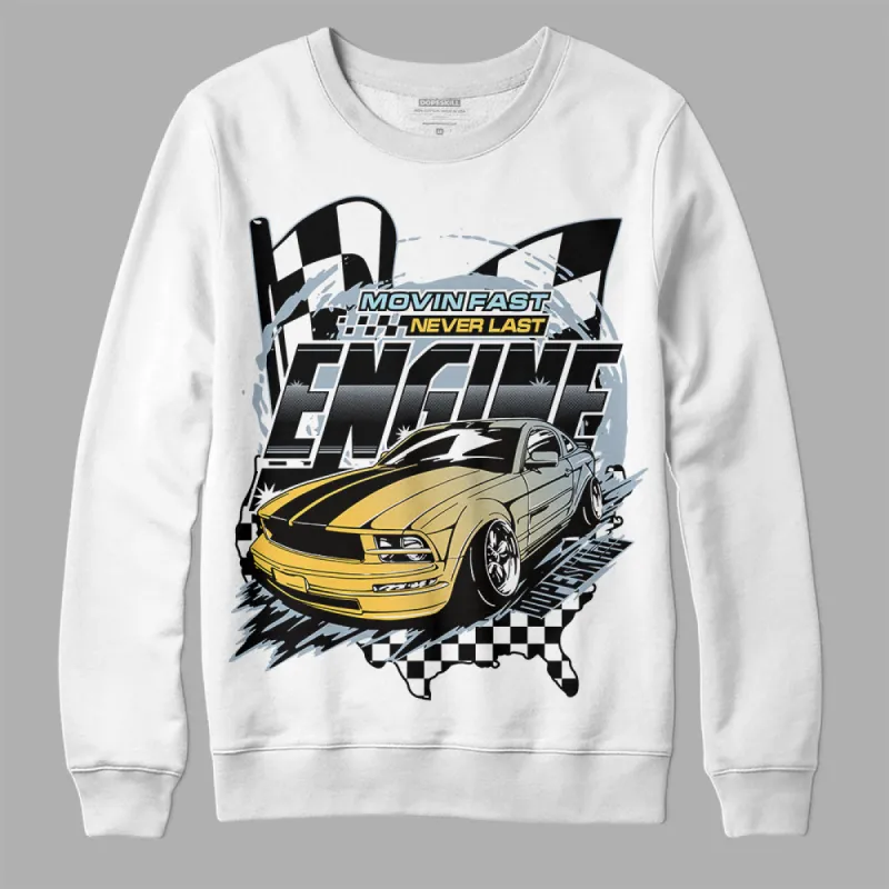 Blue Grey 13s DopeSkill Sweatshirt ENGINE Tshirt Graphic sold by DopeSkill