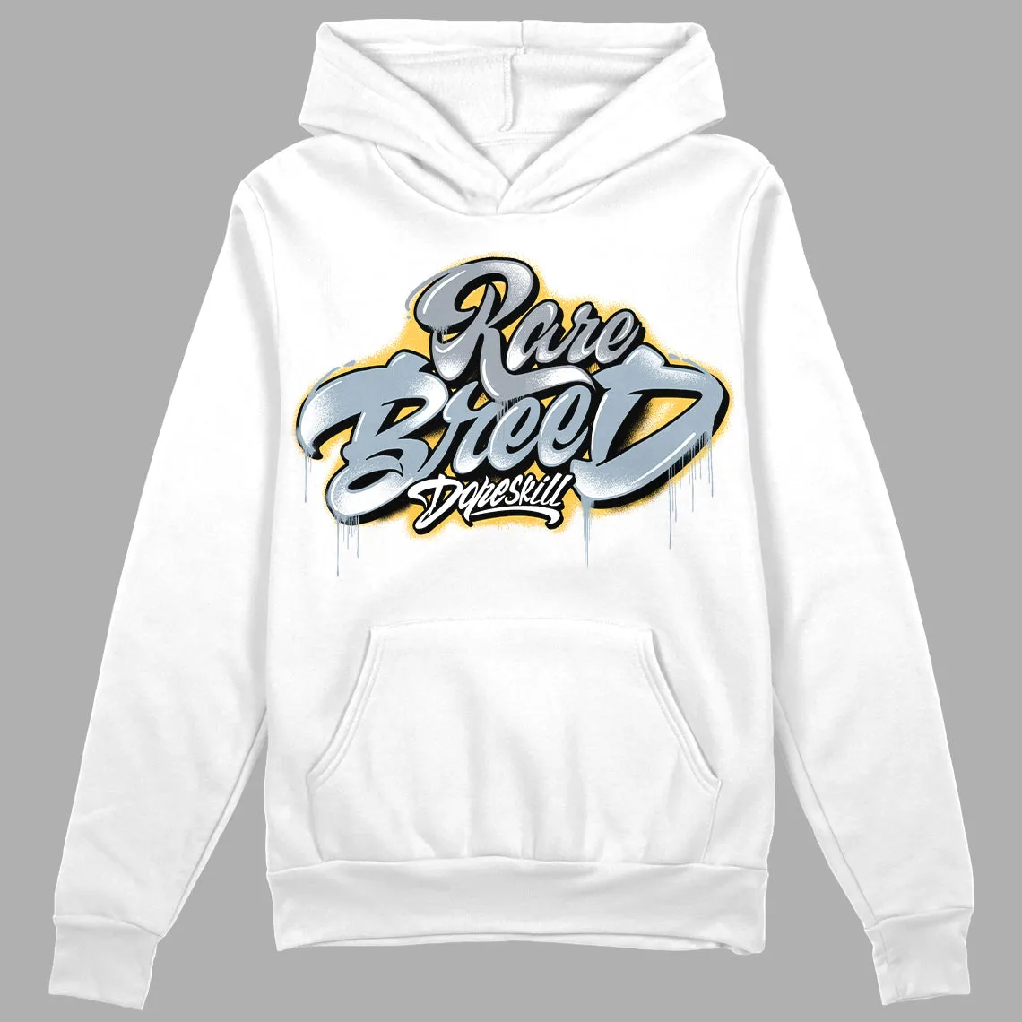 Blue Grey 13s DopeSkill Hoodie Sweatshirt Rare Breed Type Graphic sold by DopeSkill