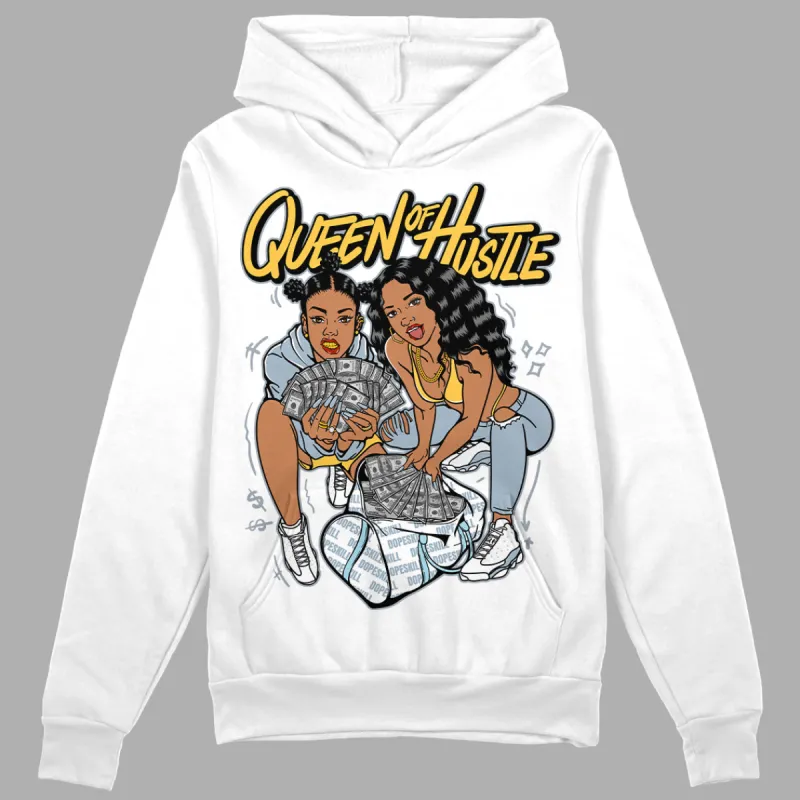 Blue Grey 13s DopeSkill Hoodie Sweatshirt Queen Of Hustle Graphic sold by DopeSkill