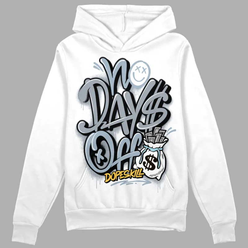 Blue Grey 13s DopeSkill Hoodie Sweatshirt No Days Off Graphic sold by DopeSkill