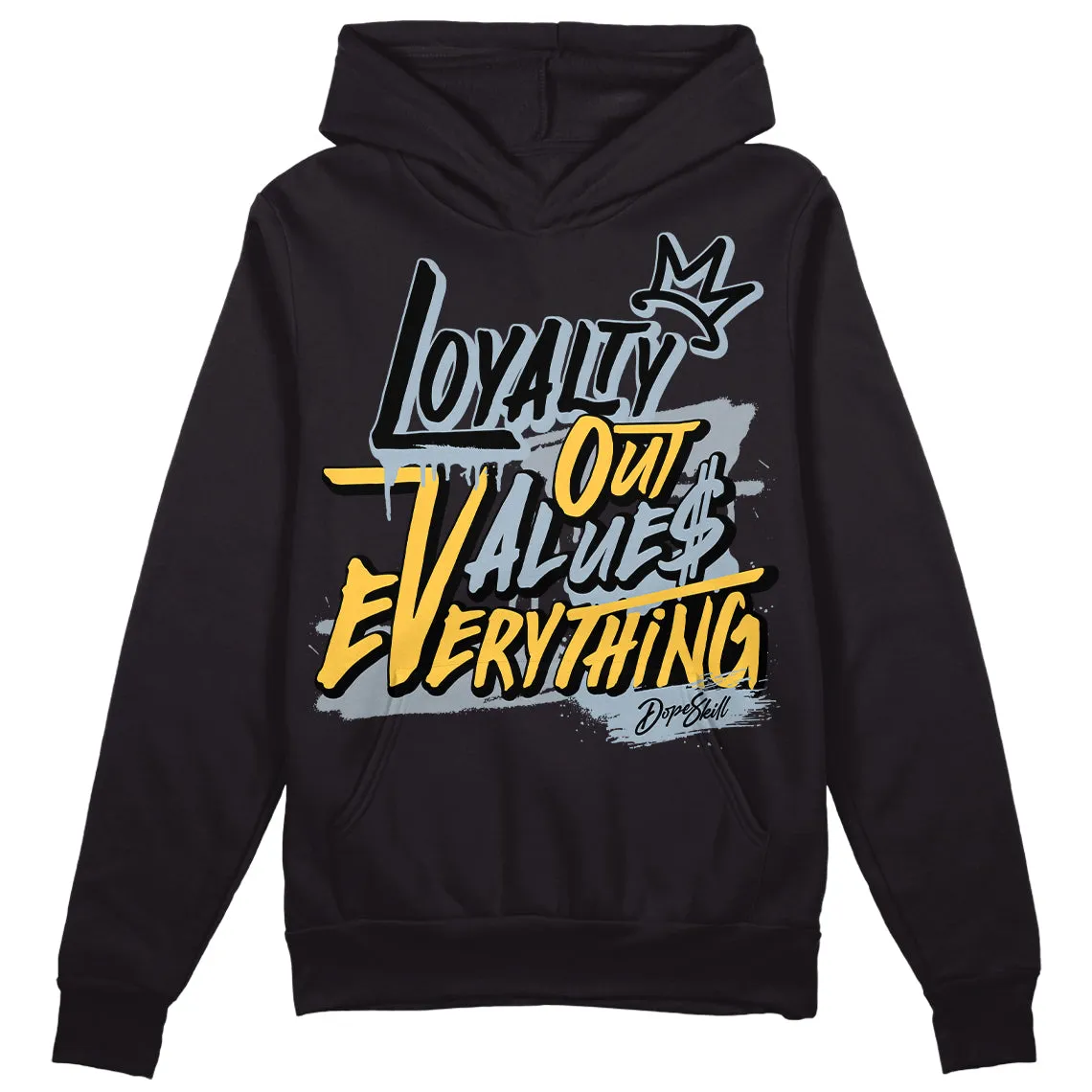 Blue Grey 13s DopeSkill Hoodie Sweatshirt LOVE Graphic sold by DopeSkill product image thumbnail 2