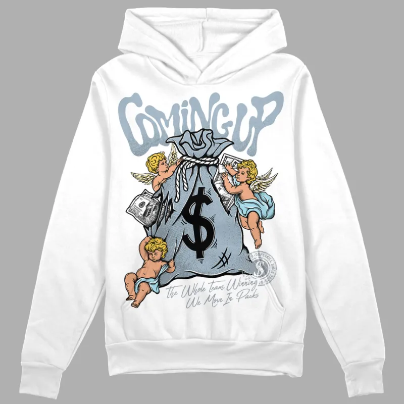 Blue Grey 13s DopeSkill Hoodie Sweatshirt Money Bag Coming Up Graphic sold by DopeSkill
