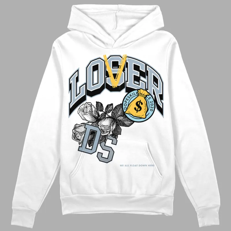 Blue Grey 13s DopeSkill Hoodie Sweatshirt Loser Lover Graphic sold by DopeSkill