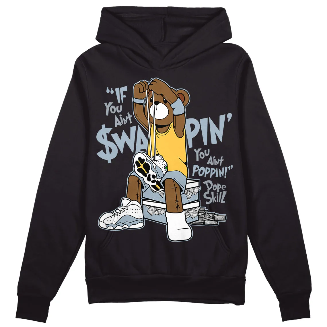 Blue Grey 13s DopeSkill Hoodie Sweatshirt If You Aint Graphic sold by DopeSkill product image thumbnail 2