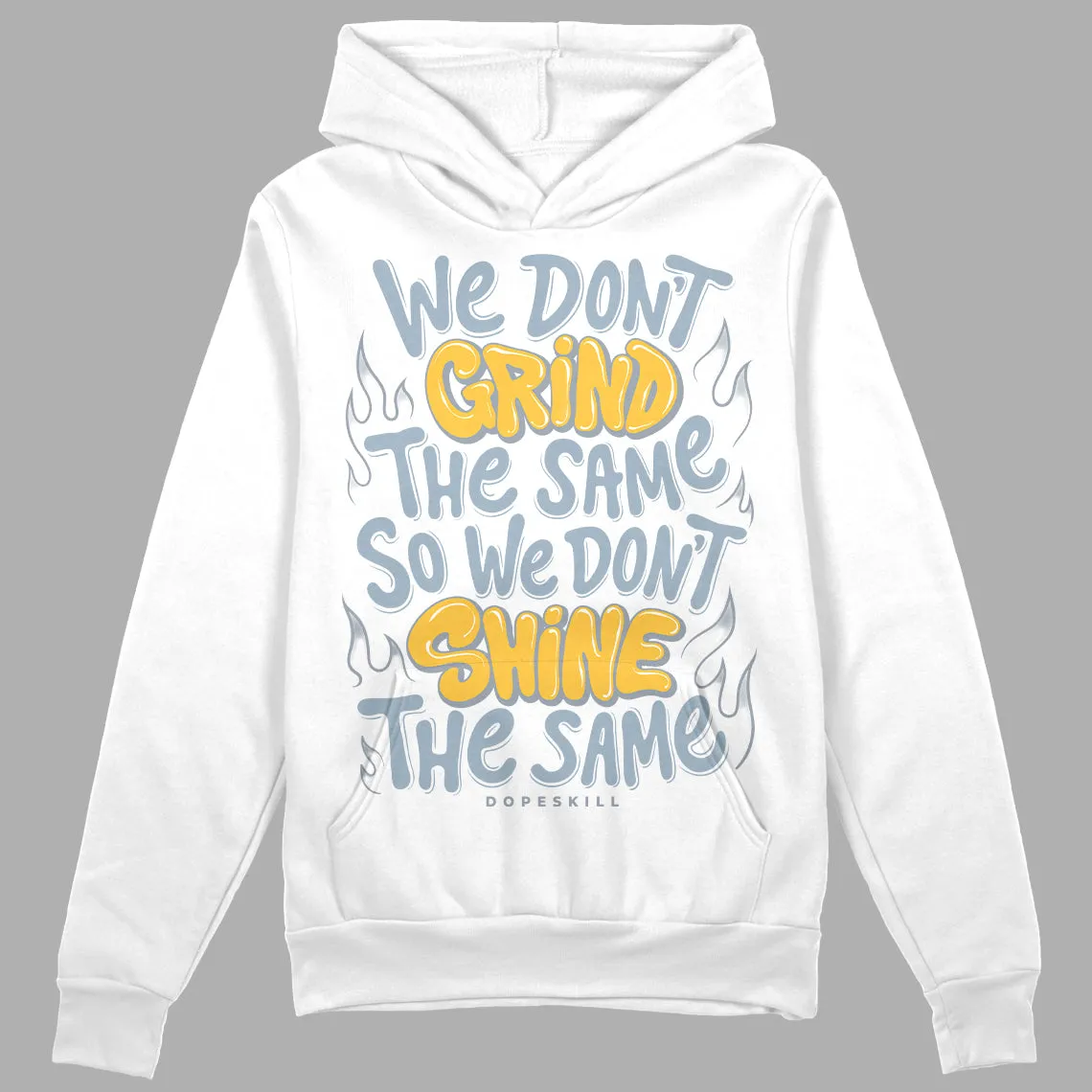 Blue Grey 13s DopeSkill Hoodie Sweatshirt Grind Shine Graphic sold by DopeSkill