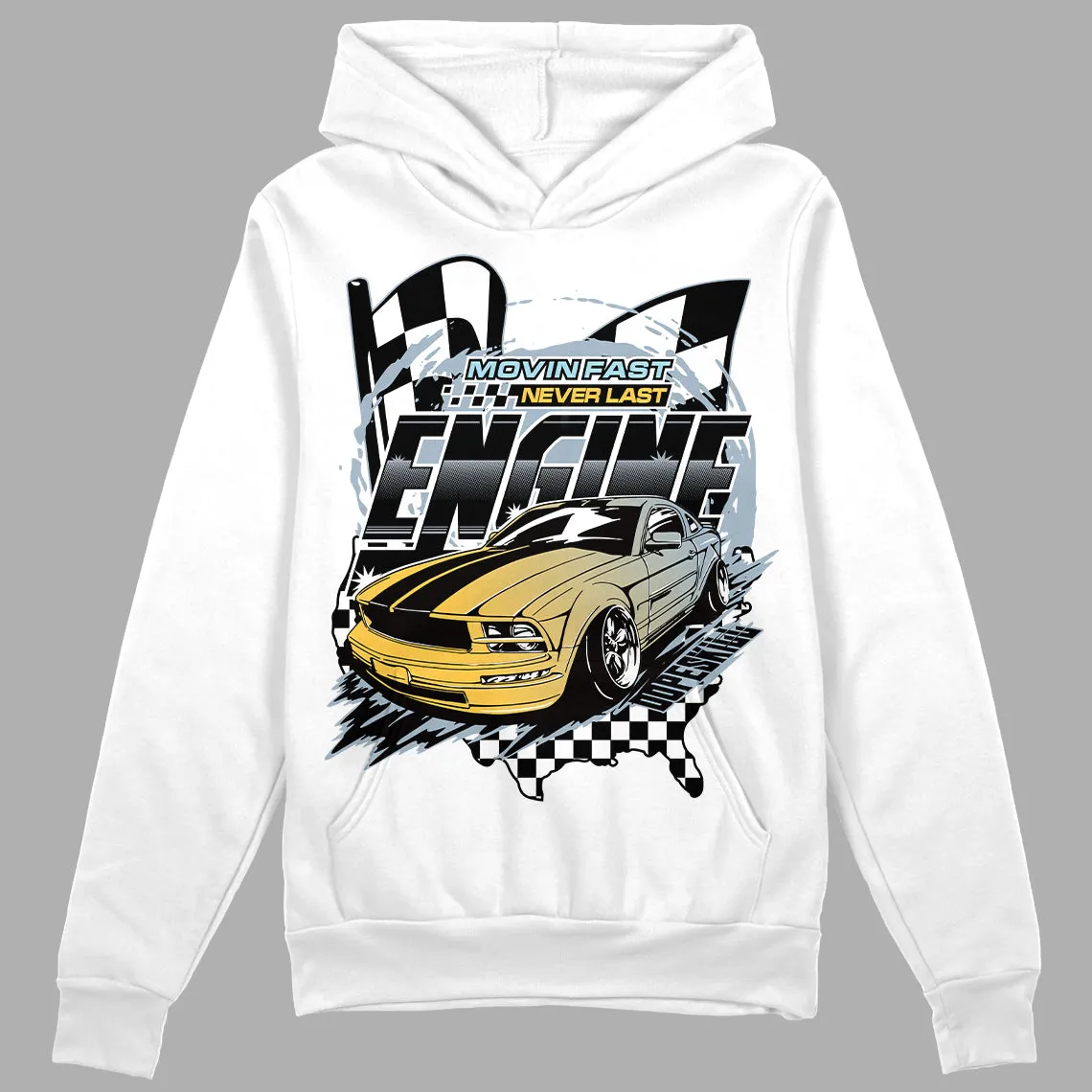 Blue Grey 13s DopeSkill Hoodie Sweatshirt ENGINE Tshirt Graphic sold by DopeSkill