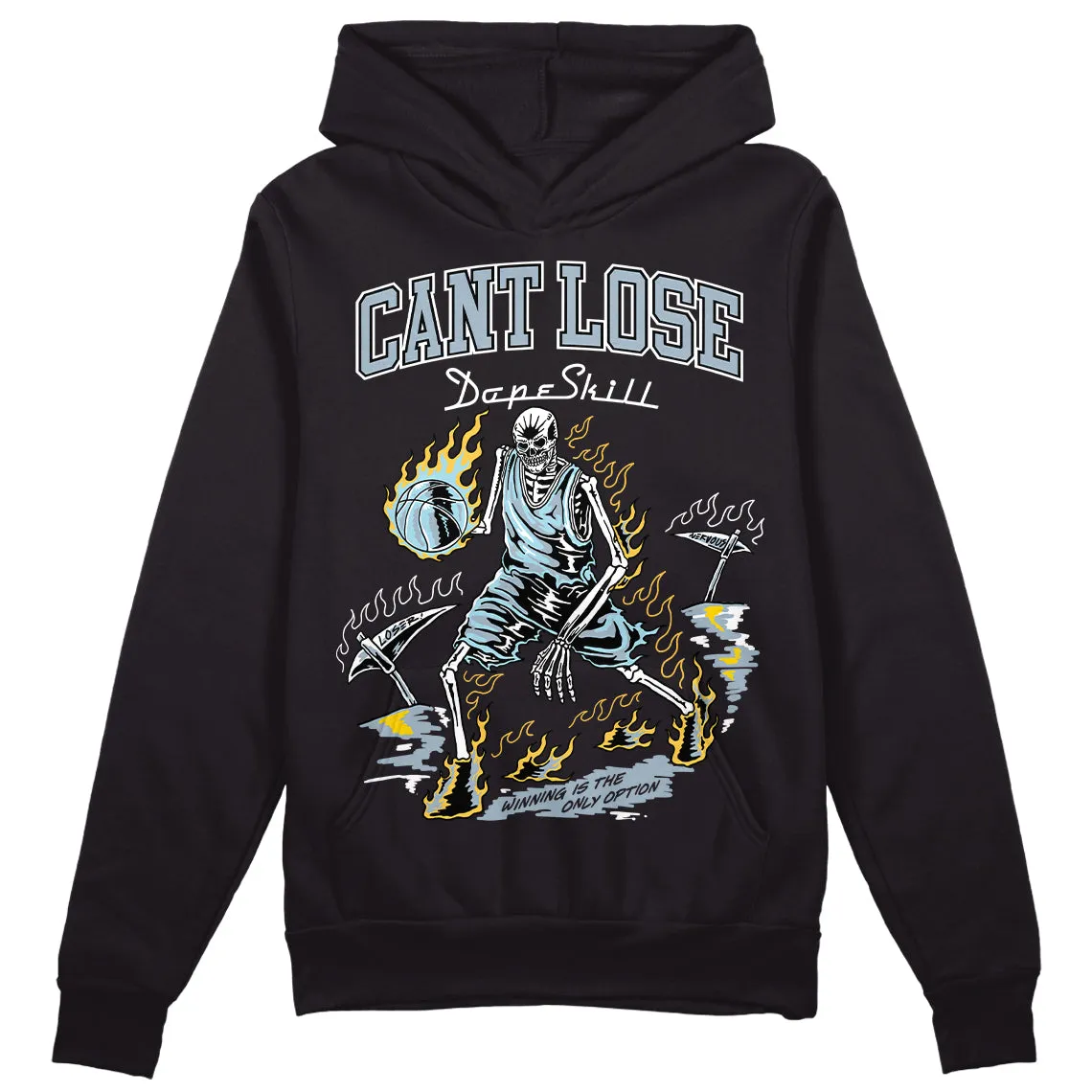 Blue Grey 13s DopeSkill Hoodie Sweatshirt Cant Lose Graphic sold by DopeSkill product image thumbnail 2