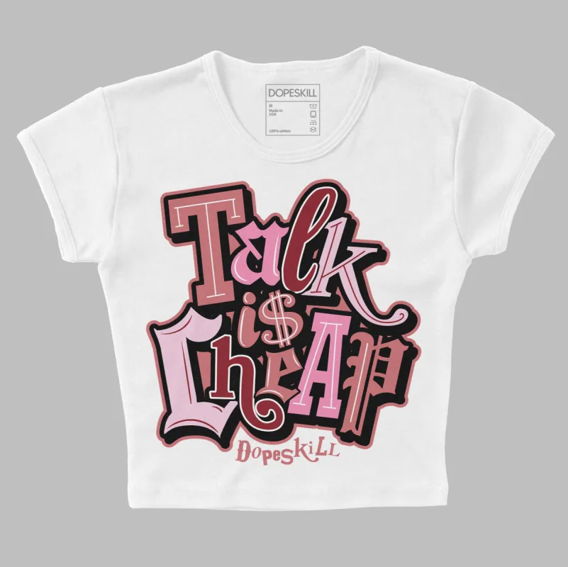 Valentine's Day Collection DopeSkill Women's Crop Top Talk Is Chip Graphic sold by DopeSkill