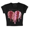 Valentine's Day Collection DopeSkill Women's Crop Top Slime Drip Heart Graphic sold by DopeSkill