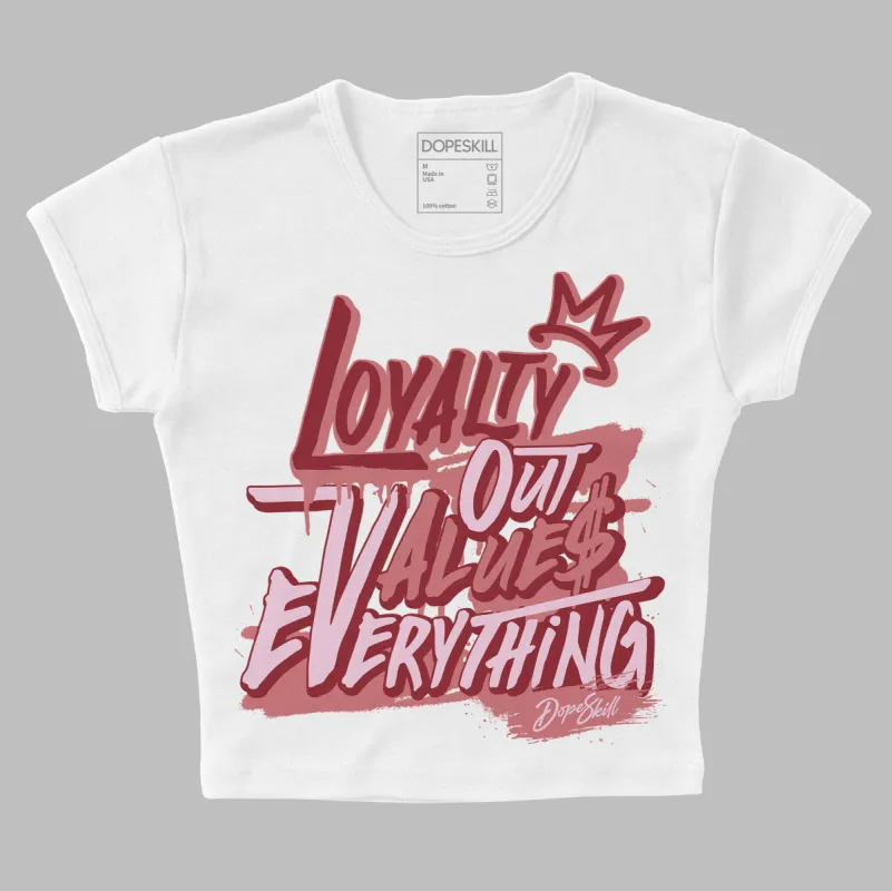 Valentine's Day Collection DopeSkill Women's Crop Top LOVE Graphic sold by DopeSkill