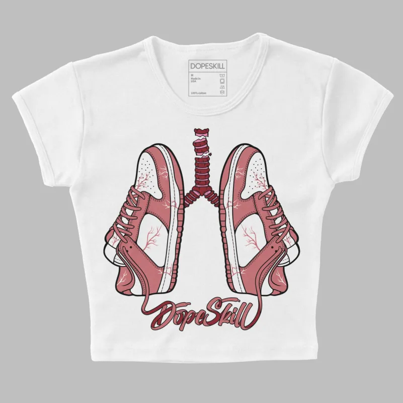 Valentine's Day Collection DopeSkill Women's Crop Top Breathe Graphic sold by DopeSkill