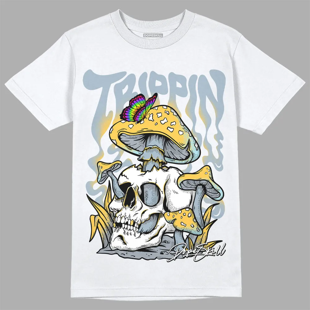 Blue Grey 13s DopeSkill T-Shirt Trippin Graphic sold by DopeSkill