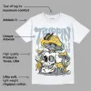 Blue Grey 13s DopeSkill T-Shirt Trippin Graphic sold by DopeSkill