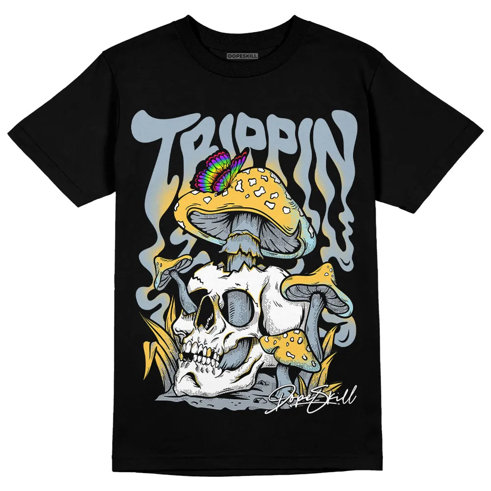 Blue Grey 13s DopeSkill T-Shirt Trippin Graphic sold by DopeSkill product image thumbnail 2
