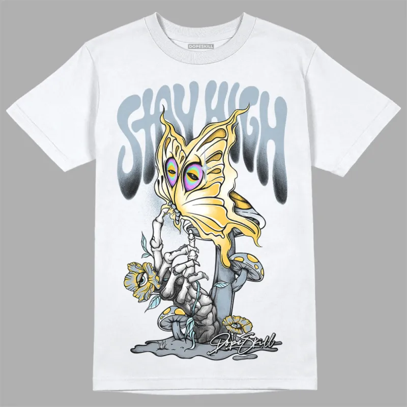 Blue Grey 13s DopeSkill T-Shirt Stay High Graphic sold by DopeSkill
