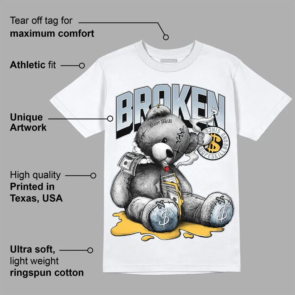 Blue Grey 13s DopeSkill T-Shirt Sick Bear Graphic sold by DopeSkill product image thumbnail 3