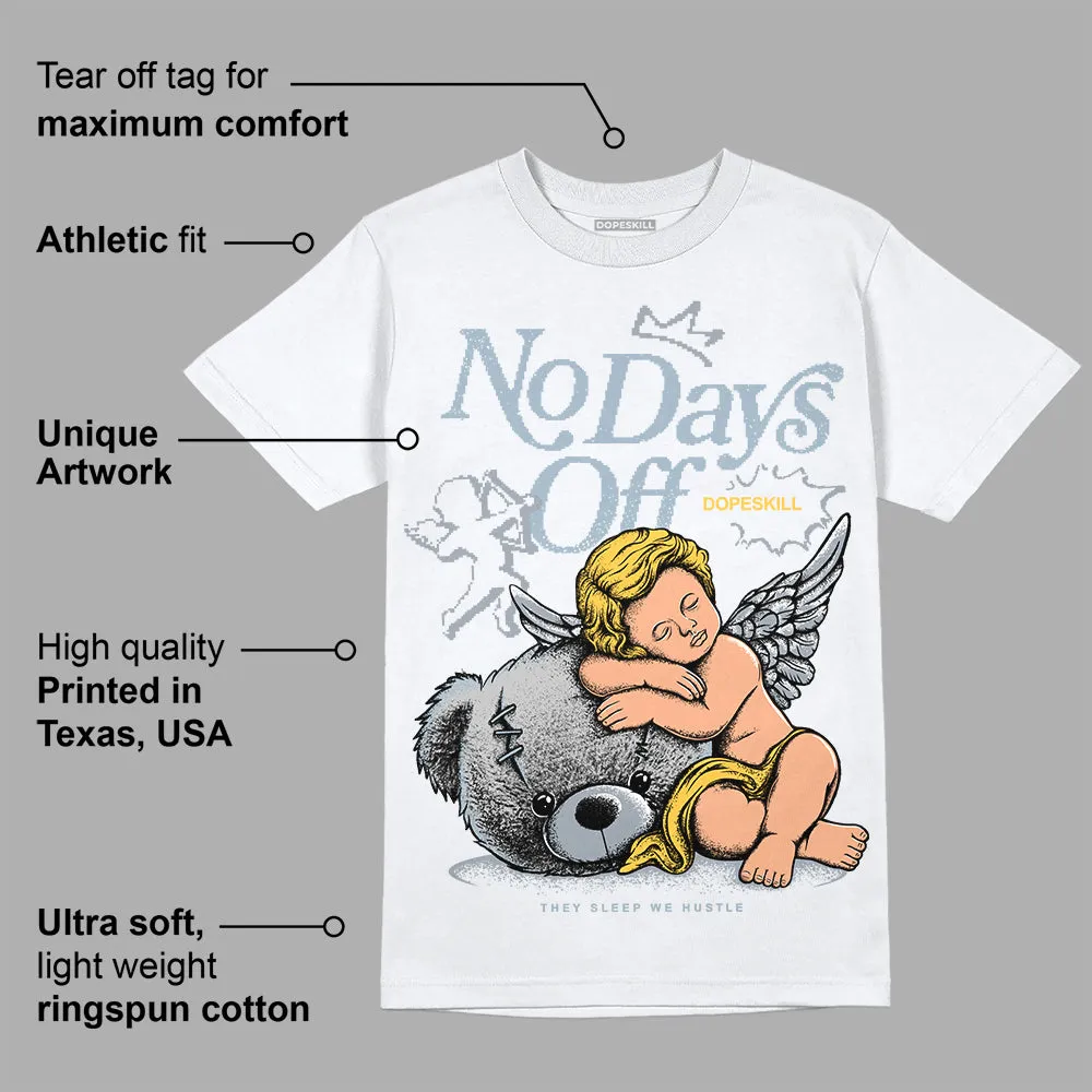 Blue Grey 13s DopeSkill T-Shirt New No Days Off Graphic sold by DopeSkill product image thumbnail 3