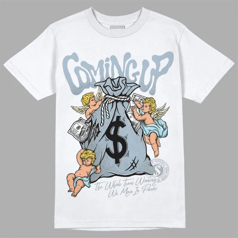 Blue Grey 13s DopeSkill T-Shirt Money Bag Coming Up Graphic sold by DopeSkill