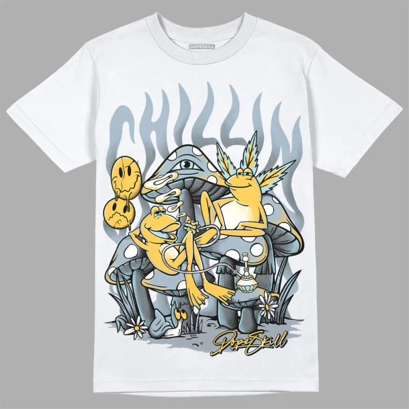 Blue Grey 13s DopeSkill T-Shirt Chillin Graphic sold by DopeSkill