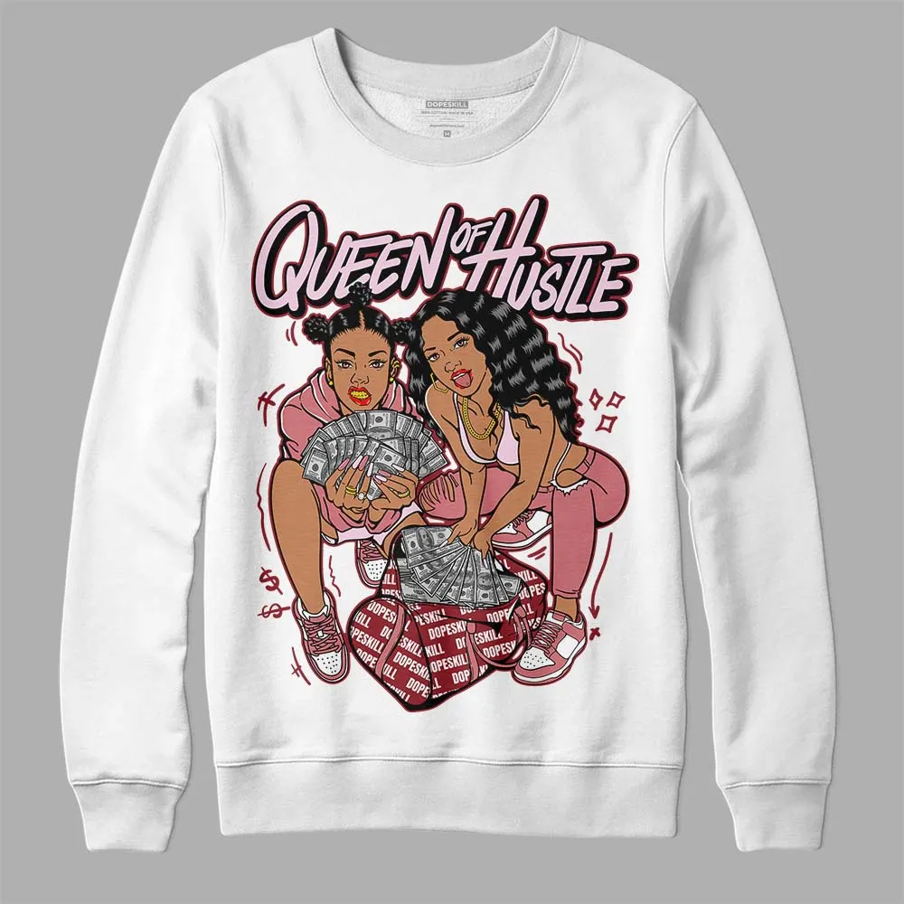 Valentine's Day Collection DopeSkill Sweatshirt Queen Of Hustle Graphic sold by DopeSkill