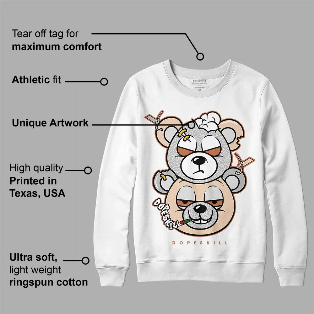 Craft Ivory 3s DopeSkill Sweatshirt New Double Bear Graphic sold by DopeSkill product image thumbnail 3