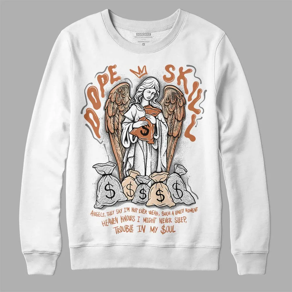 Craft Ivory 3s DopeSkill Sweatshirt Angels Graphic sold by DopeSkill