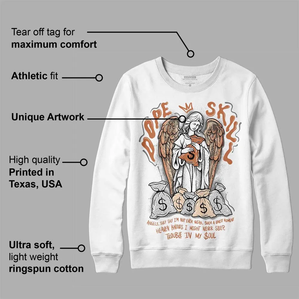 Craft Ivory 3s DopeSkill Sweatshirt Angels Graphic sold by DopeSkill product image thumbnail 3