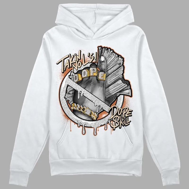 Craft Ivory 3s DopeSkill Hoodie Sweatshirt Takin No L's  Graphic sold by DopeSkill