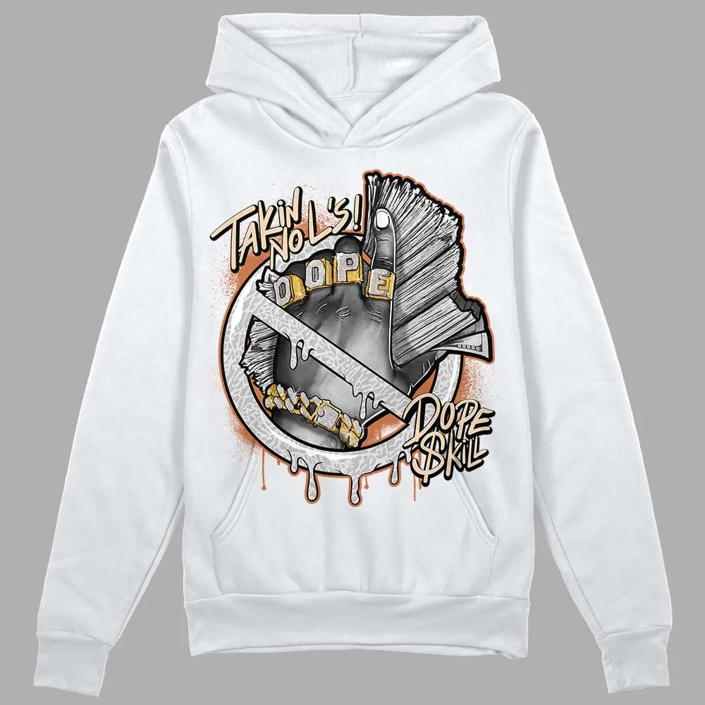Craft Ivory 3s DopeSkill Hoodie Sweatshirt Takin No L's Graphic sold by DopeSkill