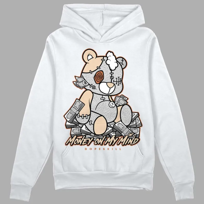 Craft Ivory 3s DopeSkill Hoodie Sweatshirt MOMM Bear Graphic sold by DopeSkill