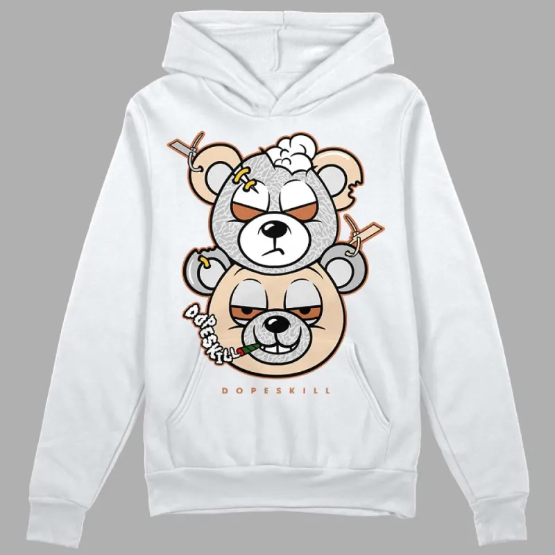Craft Ivory 3s DopeSkill Hoodie Sweatshirt New Double Bear Graphic made by DopeSkill