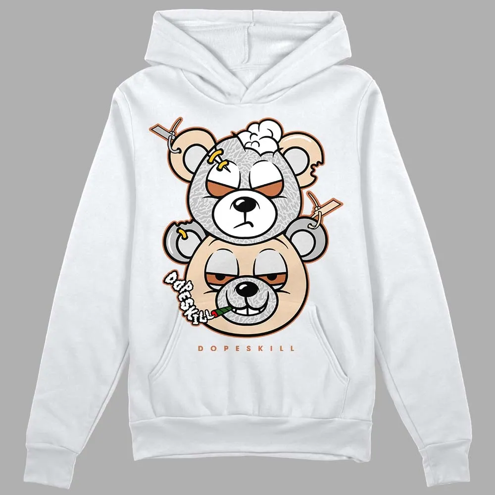 Craft Ivory 3s DopeSkill Hoodie Sweatshirt New Double Bear Graphic sold by DopeSkill