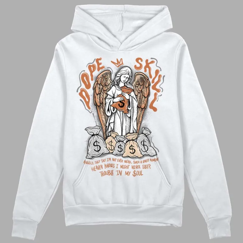 Craft Ivory 3s DopeSkill Hoodie Sweatshirt Angels Graphic sold by DopeSkill