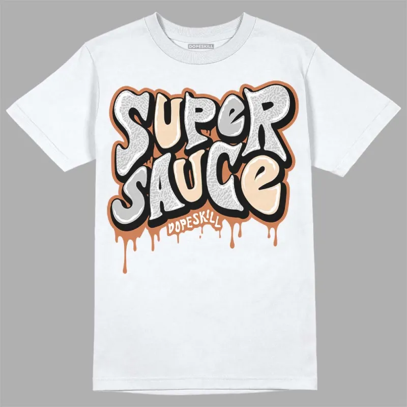 Craft Ivory 3s DopeSkill T-Shirt Super Sauce Graphic sold by DopeSkill