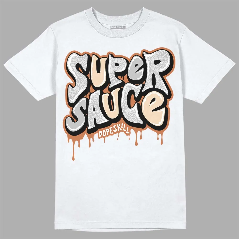 Craft Ivory 3s DopeSkill T-Shirt Super Sauce Graphic sold by DopeSkill
