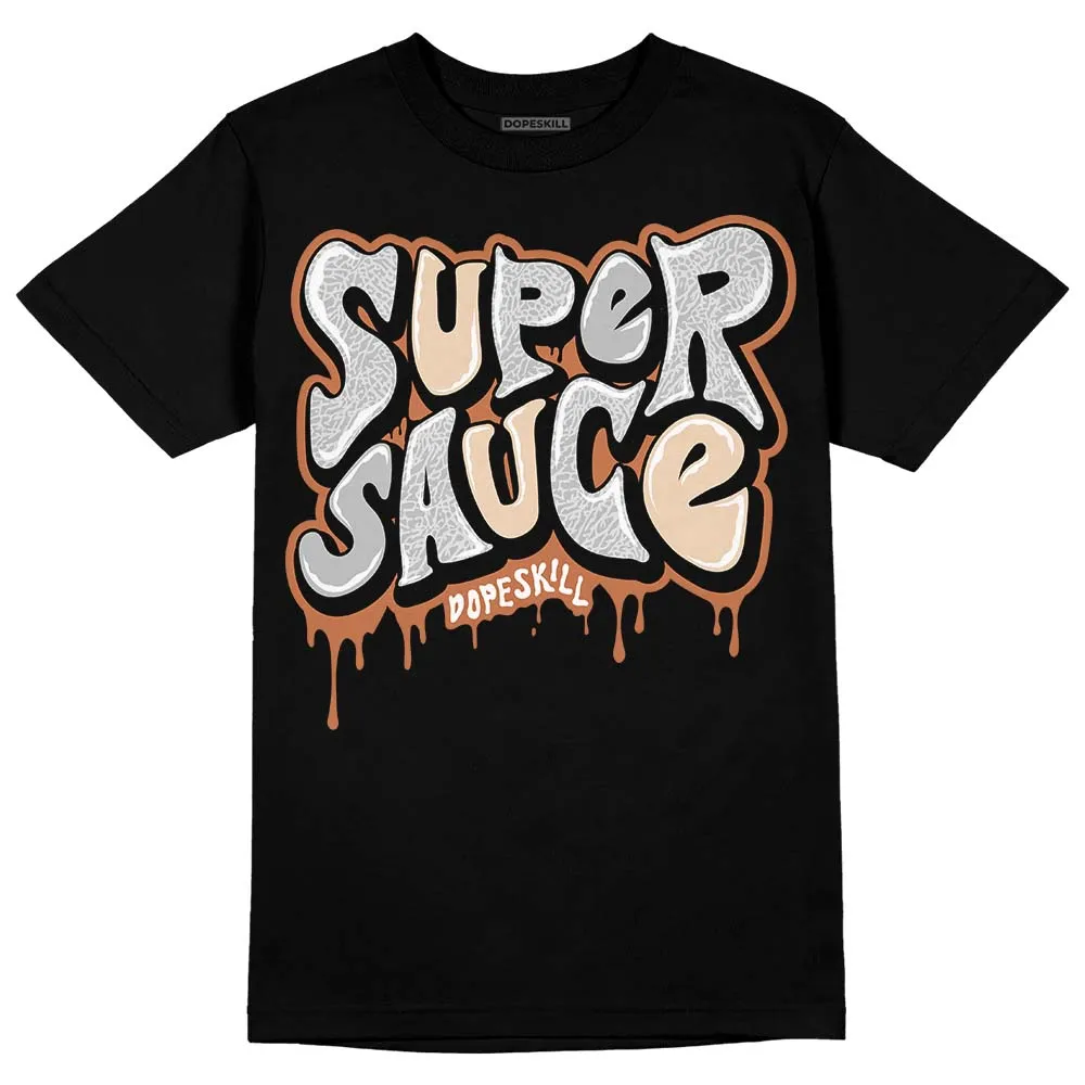 Craft Ivory 3s DopeSkill T-Shirt Super Sauce Graphic sold by DopeSkill product image thumbnail 2
