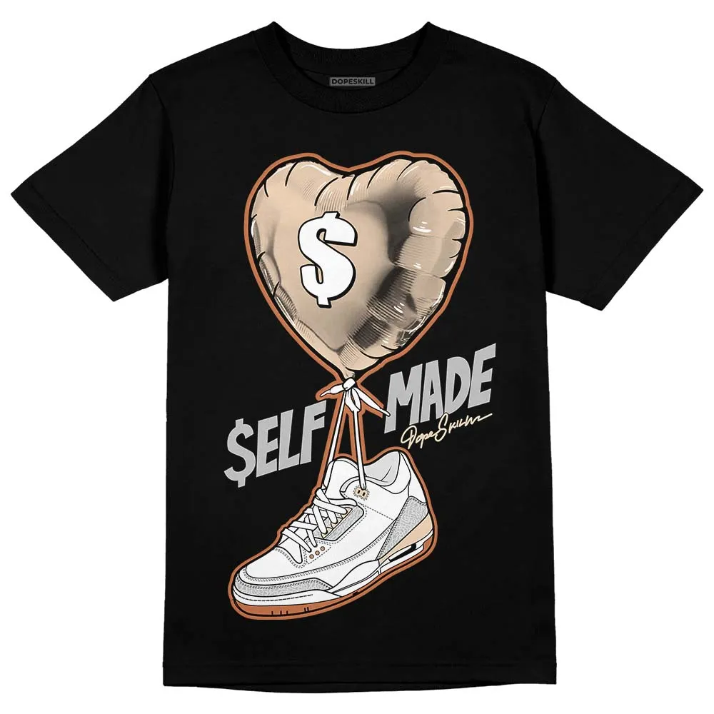 Craft Ivory 3s DopeSkill T-Shirt Self Made Graphic sold by DopeSkill product image thumbnail 2