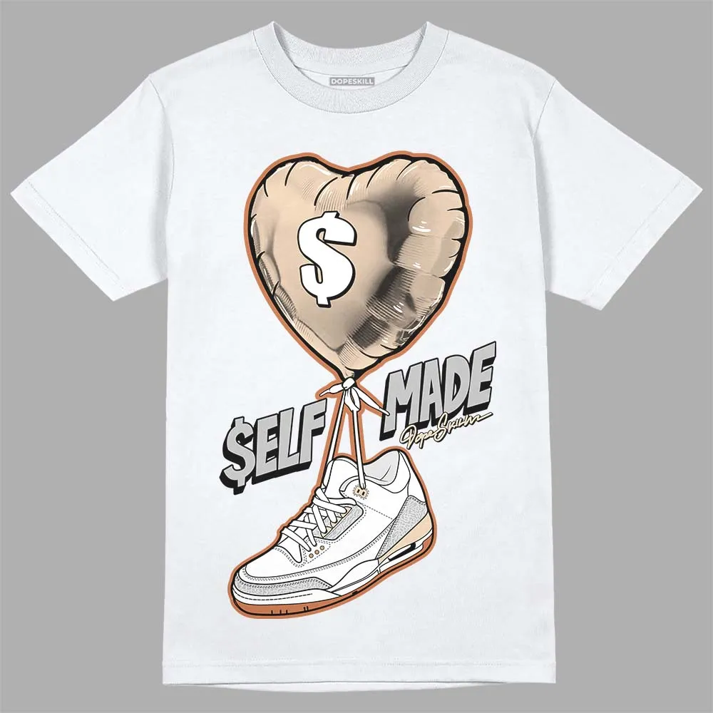 Craft Ivory 3s DopeSkill T-Shirt Self Made Graphic sold by DopeSkill