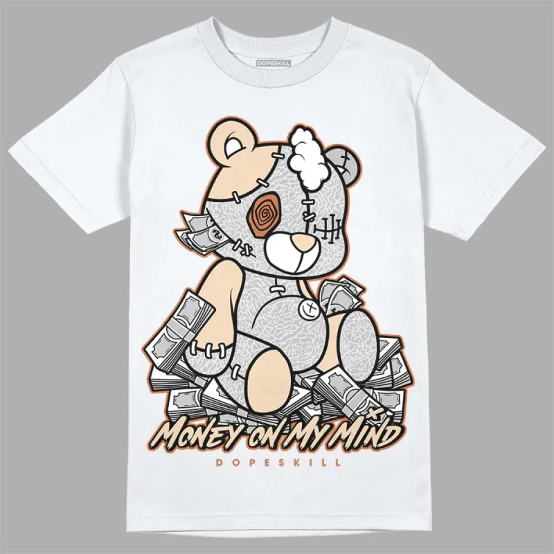 Craft Ivory 3s DopeSkill T-Shirt MOMM Bear Graphic sold by DopeSkill